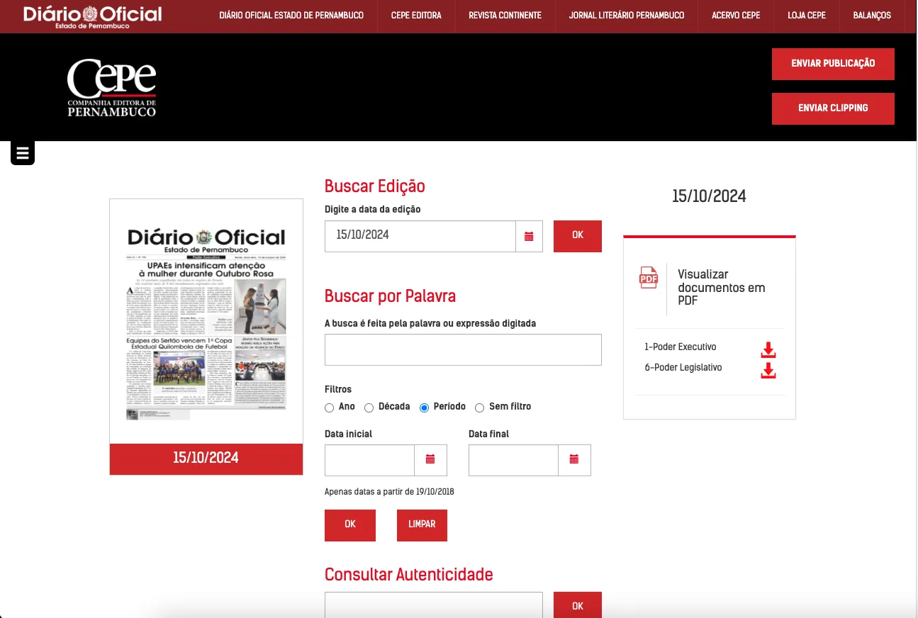 Buscar Publicações